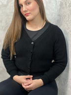 Casaquinho em tricot