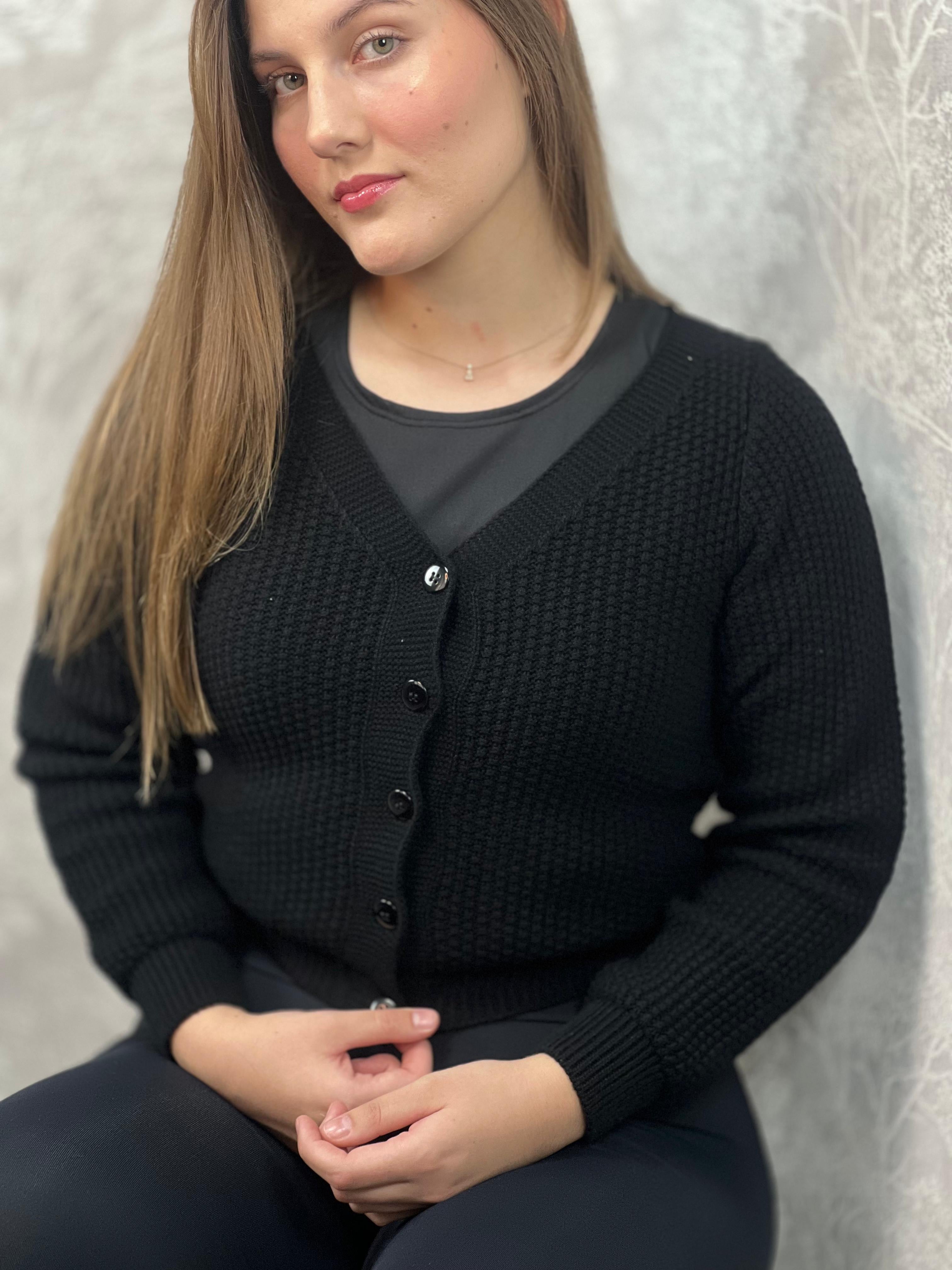 Casaquinho em tricot